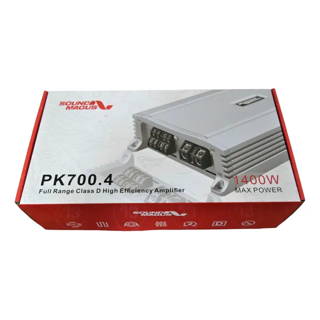 Amplificador Pk700.4 Sound Magus. Producto Original