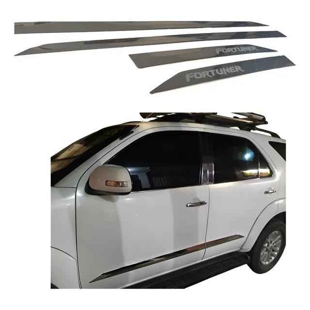 Accesorios Cromados Laterales De Toyota Fortuner 2008 A 2016