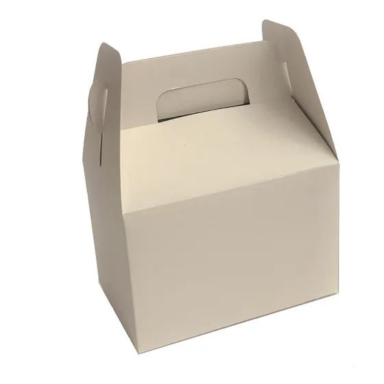 70 Cajas Para Refrigerio, Color Natural Ecologicas