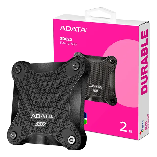 Unidad Solida Externa Adata Sd620 2tb Usb 3.2 (usb-a) Color