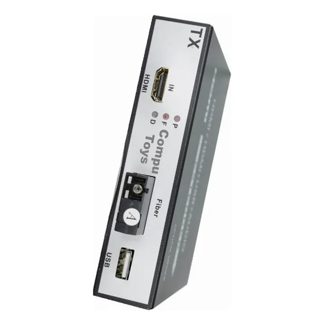 Zhpf01 Transmita Señal Hdmi 2km Por Fibra Optic Computoys