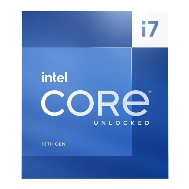 Procesador gamer Intel Core i7-13700K BX8071513700K de 16 nú