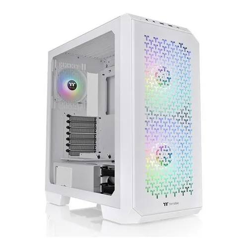 Chasis Thermaltake View 300 Mx + 3 Ventilador Rgb- Blanco
