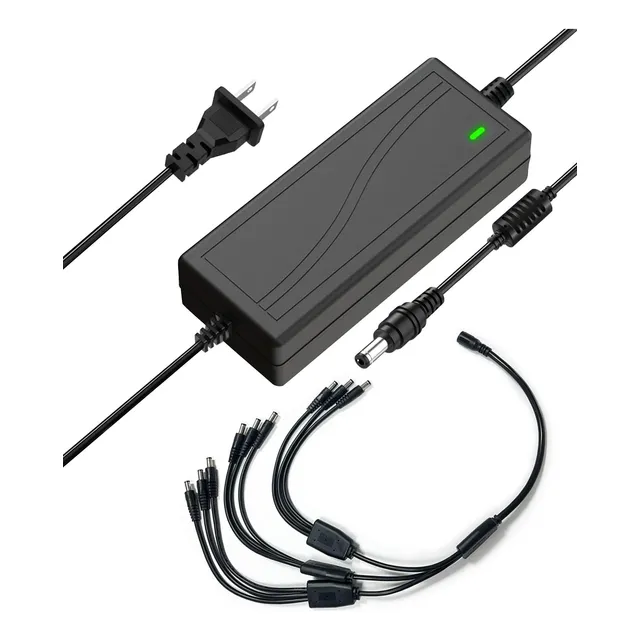 Adaptador De Corriente Para Camara De Seguridad, 12 V, 5 A,
