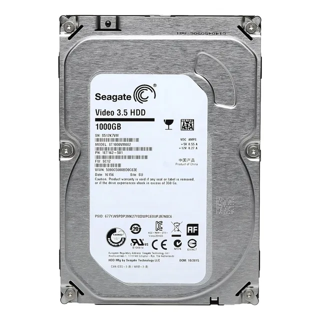 Disco duro HD Seagate ST1000vm002 3.5 de 1 TB