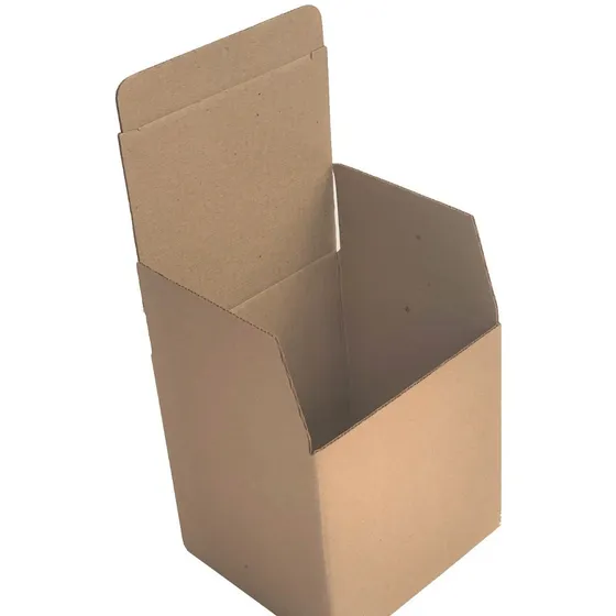 100 Cajas Cartón De 13cm X 13cm X 12cm En Microcorrugado