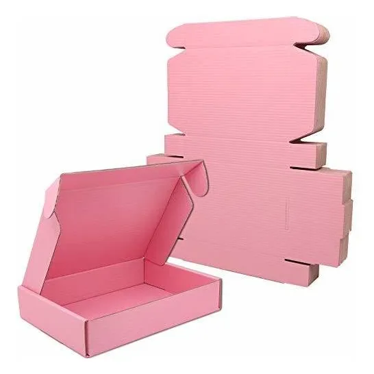 Cajas De Envío Pequeñas De Color Rosa Para Pequeñas ...