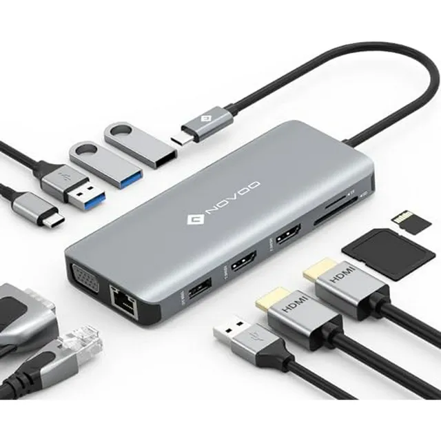 Docking Station Compatible Con Macbook/dell/hp/lenovo.