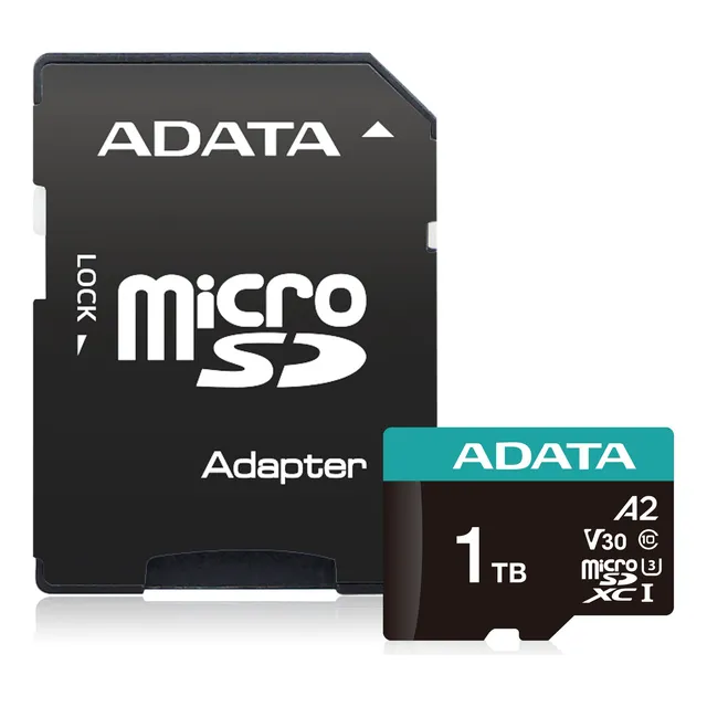 Memoria Micro Sd Adata 1 Tb Sdxc A2 C10 U3 V30 4k Uhd