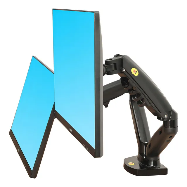 Soporte articulado para monitor de escritorio doble North Ba