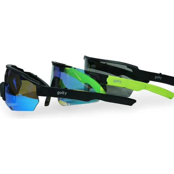 Gafas De Ciclismo Golty Unisex Con Bluetooth Lente Verde Arm