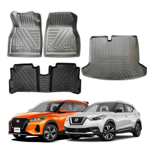 Tapetes Termoformados Con Baúl Nissan Kicks 2017 - 2025