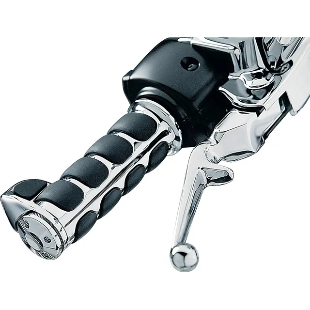 Premium Iso Handlebar Grips With Standard Throttle Bo...
