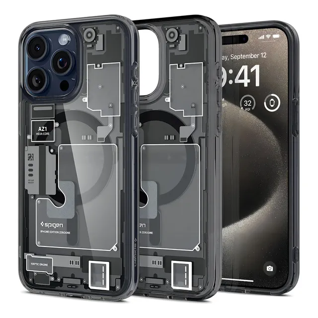Spigen Ultra Hybrid Zero One Negro Compatible Apple iPhone 1