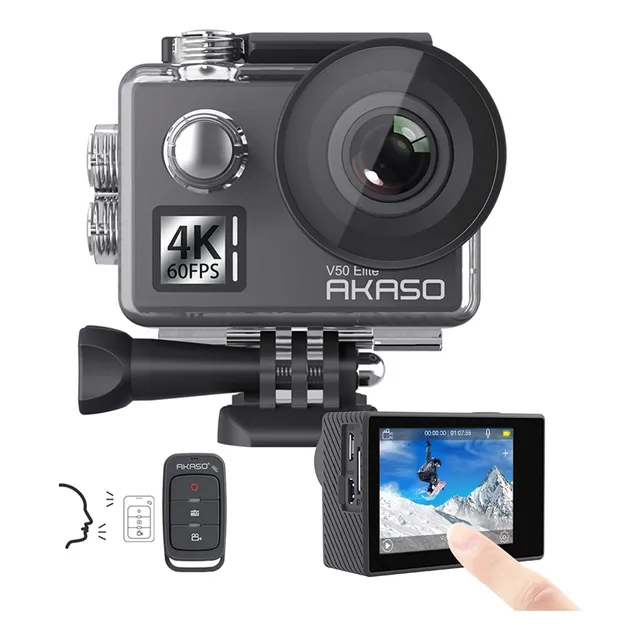 Cámara deportiva Akaso V50-Elite 4K60fps WiFi Cámara de acci