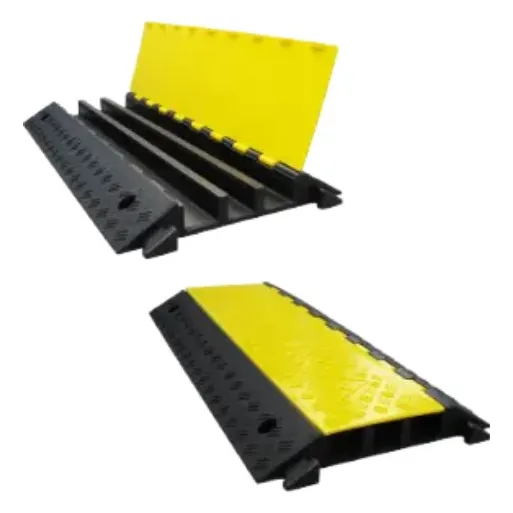 Protector Cables Pasacables Yellow Jacket 3 Canaletas
