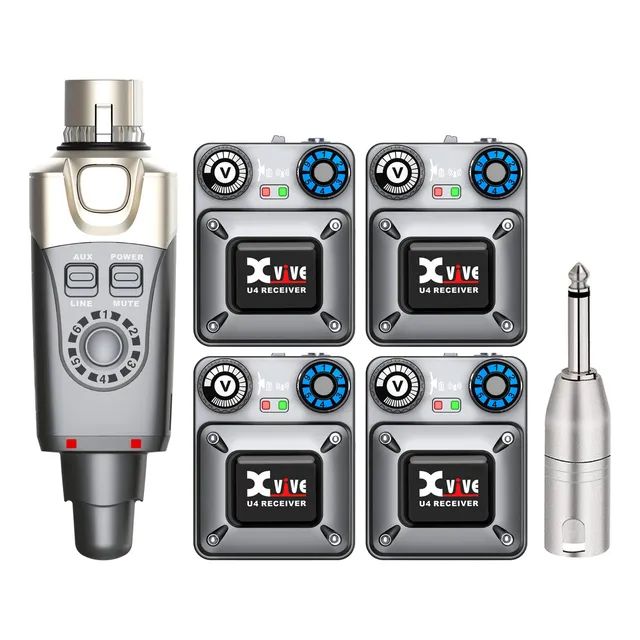 Xvive Sistema De Monitor Intrauditivo Inalambrico U4r4 Con U