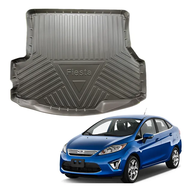 Tapete Baúl Termoformado Para Ford Fiesta Sedan 2011 A 2017