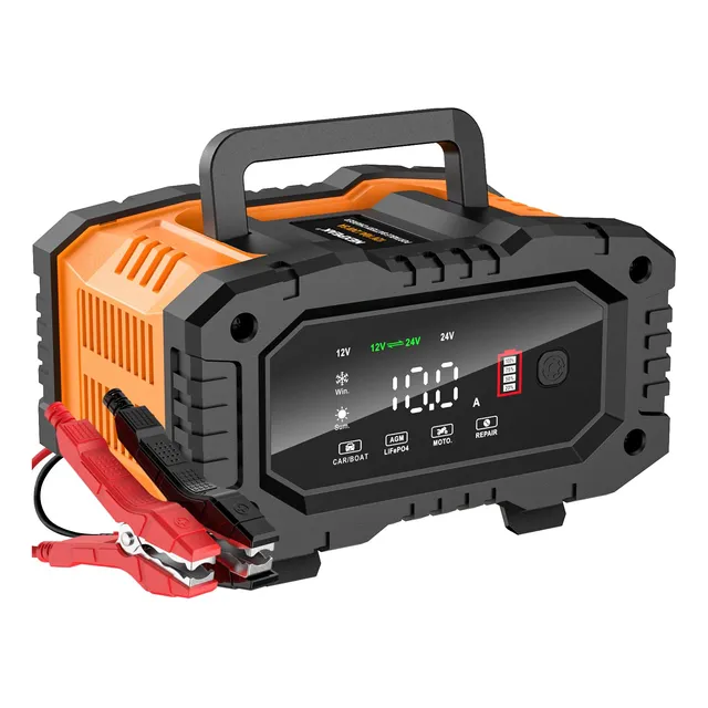 Nexpeak Nc202 - Cargador De Bateria De 10 Amperios, Lifepo4