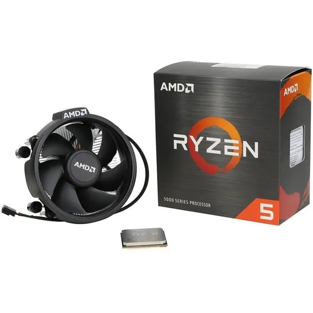 Procesador gamer AMD Ryzen 5 5500 100-100000457BOX de 6 núcl