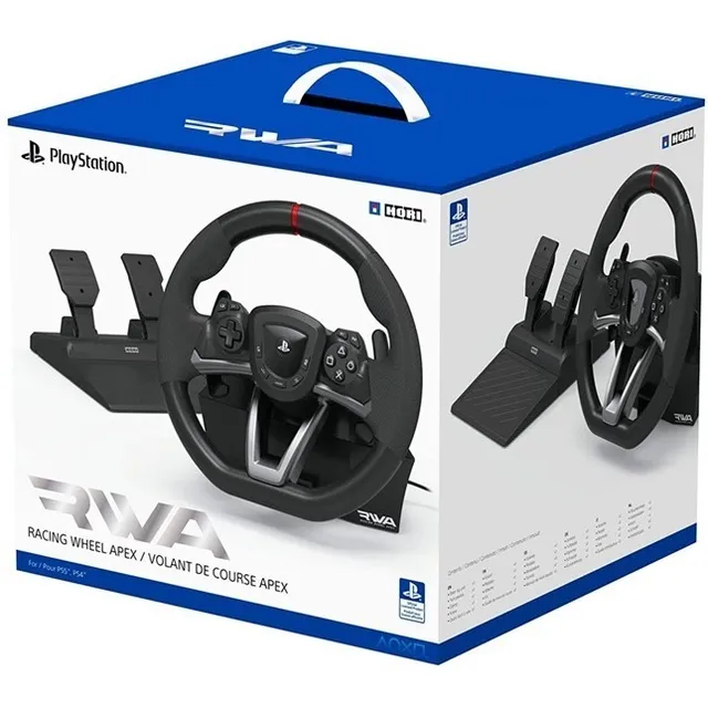 Volante Hori Ps5 / Ps4 / Pc. Racing Wheel Apex. Nuevo.