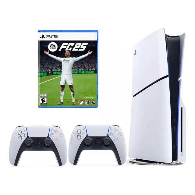 Playstation 5 Slim 1tb Disco + Control Ps5 + Fc 25 Ps5