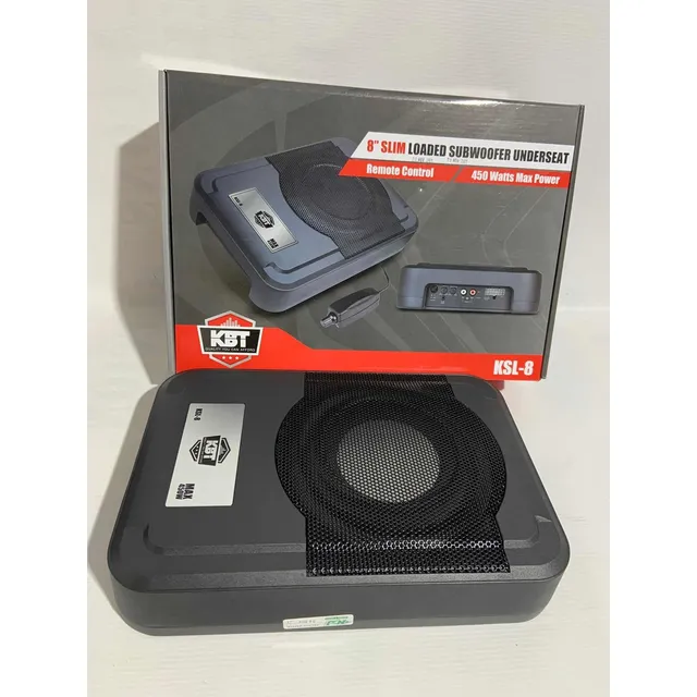 Bajo Amplificado Para Carro Kbt Ksl-8 8 450watts
