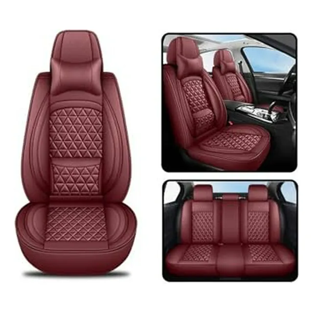 Cubre Asientos De Lujo 3d Para Renault Duster Y Más - Rojo V