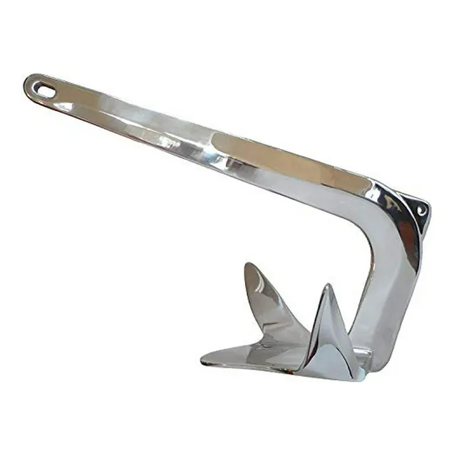 Ancla De Garra De Acero Inoxidable 316, 5kg, Pulida - Marino
