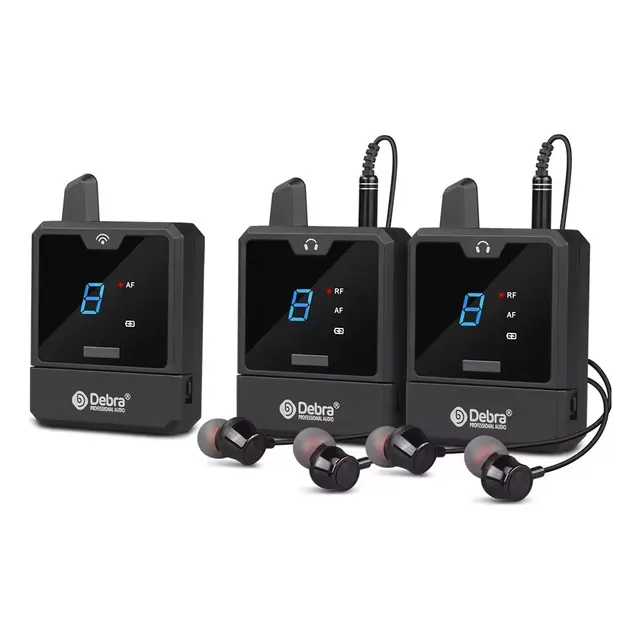 Monitor In-ear Mini Debra Er-mini Inalámbrico 2 Receptores