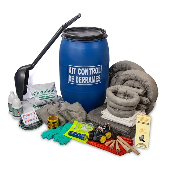 Kit Control Derrames Universal De 60 Galones