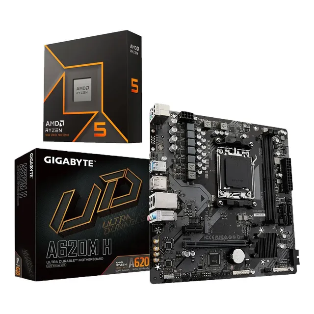 Combo Board A620m Procesador Amd Ryzen 5 9600x Pc