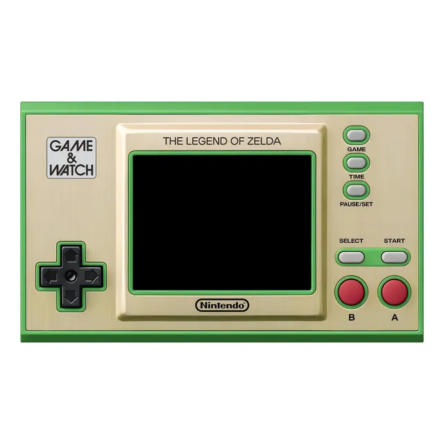 Nintendo Game & Watch The Legend of Zelda color dorado y ver
