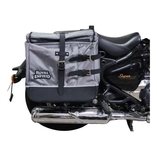 Alforjas En Lona Para Moto Royal Enfield Super Meteor 650