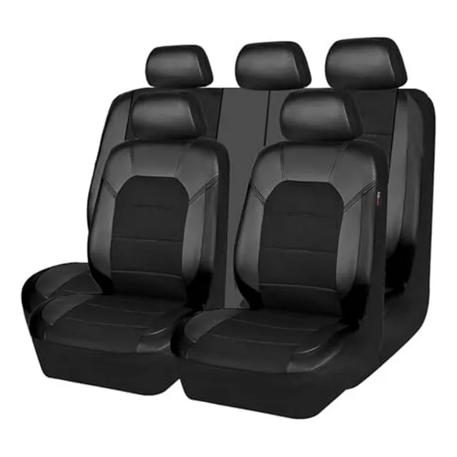Cubre Asientos De Cuero Para Renault Duster *******, Negro