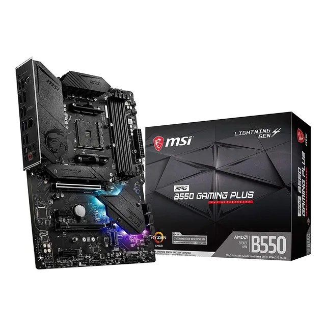 Board Gaming B550 Msi Mpg Plus Am4 Ryzen Tarjeta Madre Gamer