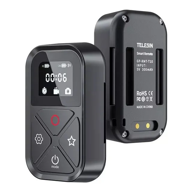 Control Remoto 4.0 P Càmara Gopro 9 10 11 Max Telesin Plus