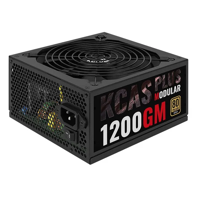Fuente De Poder Aerocool Kcas Plus 1200w 80 Plus Gold Color