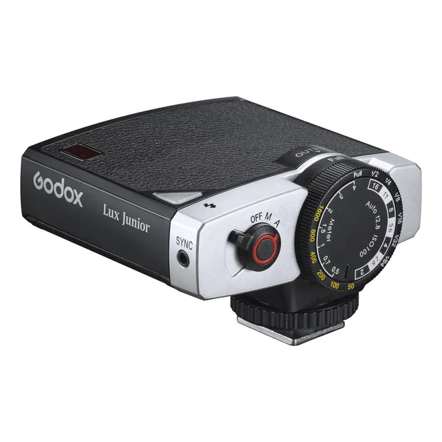 Flash Para Cámara Retro Godox Lux Junior Negro