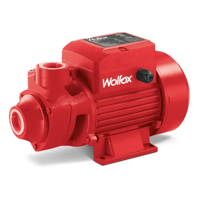 Motobomba Bomba Periférica 3/4 Hp Wolfox Altura 45 Metros