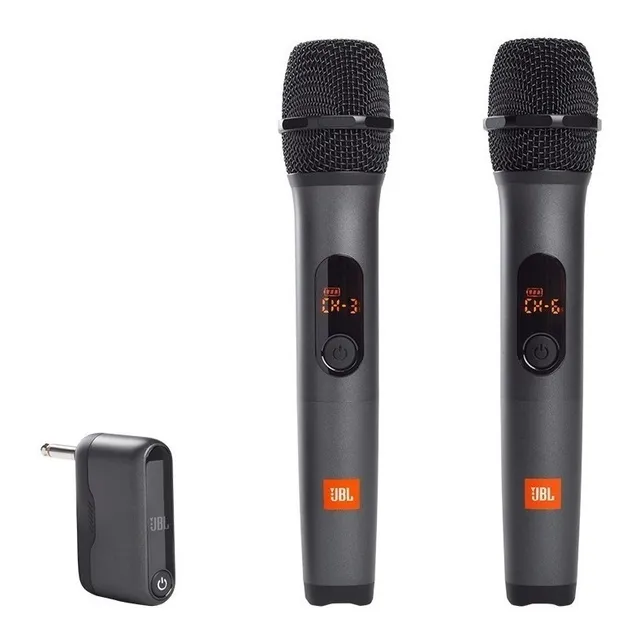 Micrófonos JBL MICBR2 Inalámbrico Cardioide color negroS