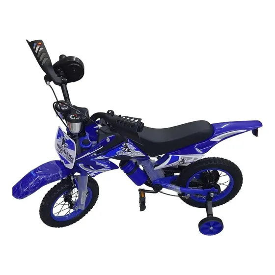 Novedoso Estilo De Bicicleta Para Niño Tipo Moto - Nuevo