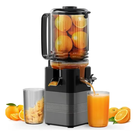 5.8 Juicer Machines, Masticating Juicer With 99% Juice Yiel.