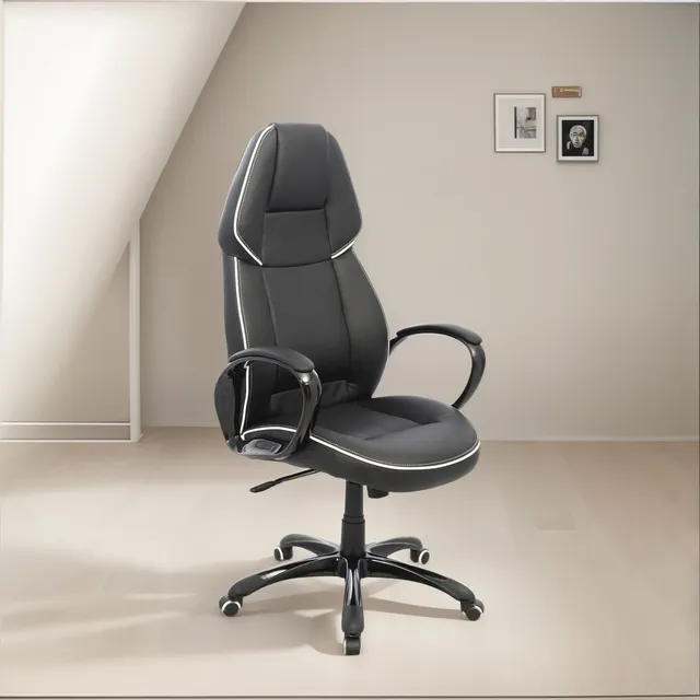 Silla Gamer Duitama,tapizado Cuero Sintético Detalle Colores