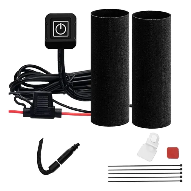 Puños Calefaccionados 12v Para Moto - Calor Ultra Rápido