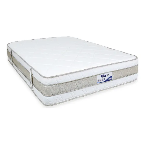 Colchón Con Resortes Pride Supream 100x190x24cm Doble Cara F