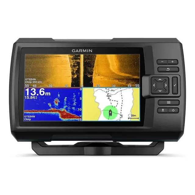 Gps Garmin Striker Vivid 7sv Transductor Gt52 7 Pulgadas