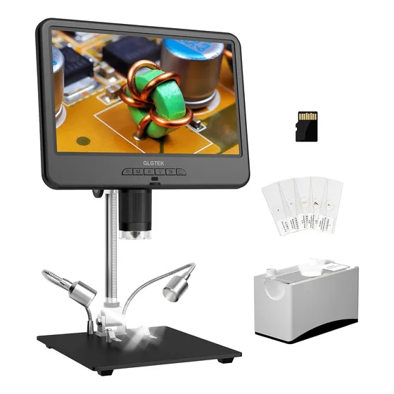 Microscopio Digital Ips De 10.1 Pulgadas Para Adultos