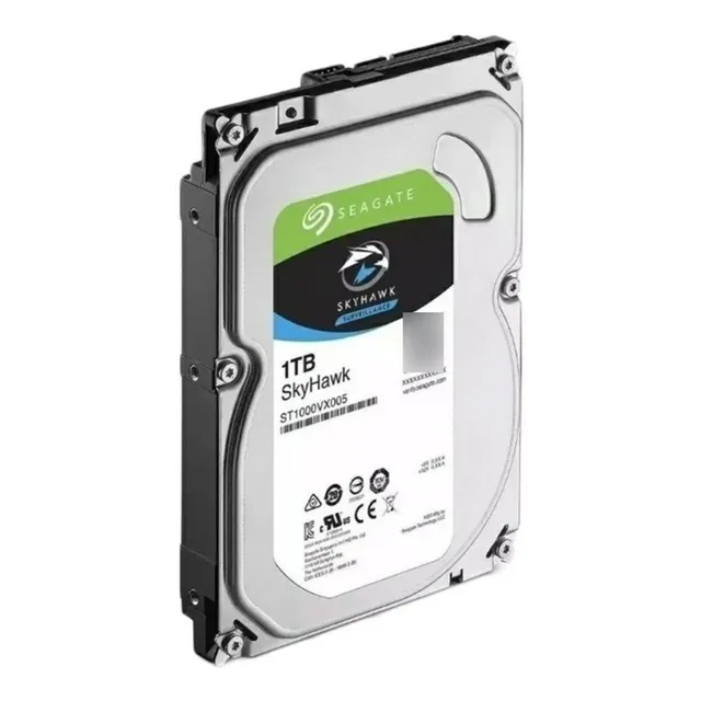 interno Seagate SkyHawk Surveillance ST1000VX005 1TB platead