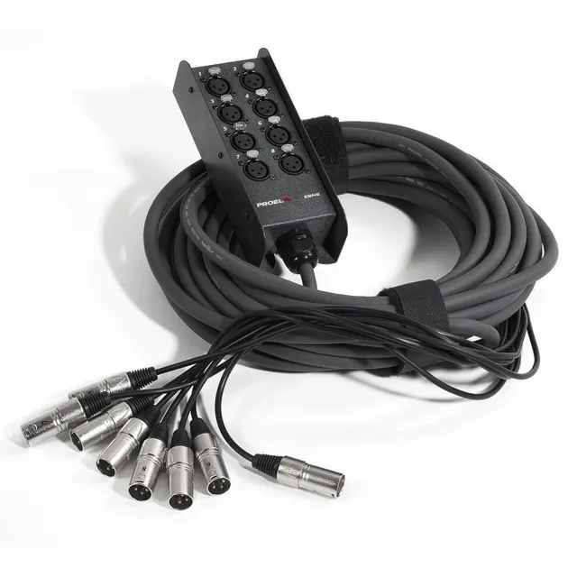 Medusa Proel De 8 Canales Xlr Ebn8 Prole